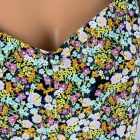 Wallis apró virágos felső