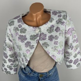 Uttam Boutique virágos boleró (címkés)