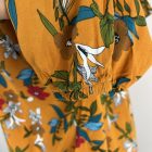 Papaya nyitott vállú felső