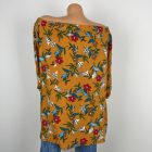 Papaya nyitott vállú felső