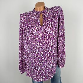 M&S mintás,húzott felső