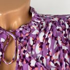 M&S mintás,húzott felső