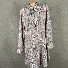 River Island mintás ruha (apró hibás)