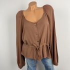 Primark buggyos ujjú, gombos felső