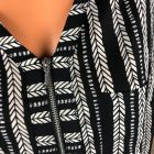 Laza, mintás felső