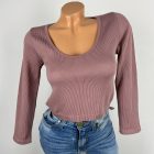 Dunnes rugalmas, rövid felső