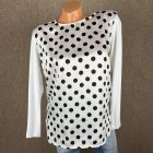 Carolyn Donelly elején mintás felső