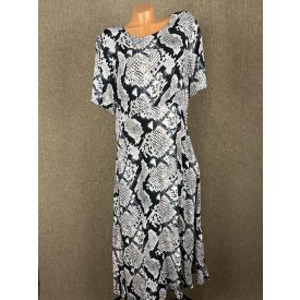 Principles mintás, midi ruha