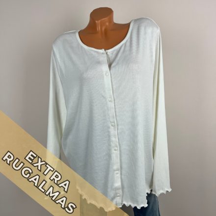 TU extra rugalmas, bordázott kardigán (címkés)