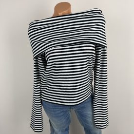 Pieces rugalmas, bordázott felső