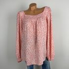 Papaya apró virágos, laza felső