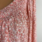 Papaya apró virágos, laza felső