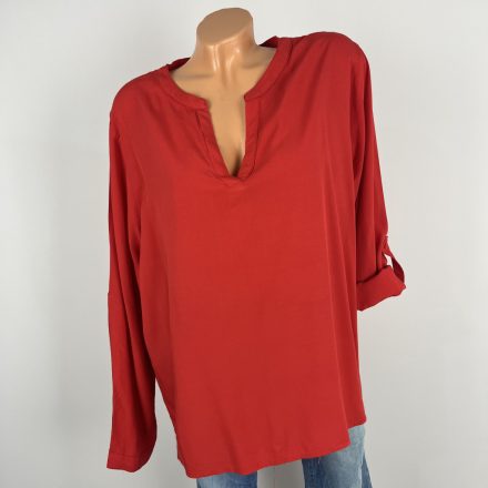 Amisu felgombolható ujjú felső