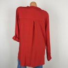 Amisu felgombolható ujjú felső