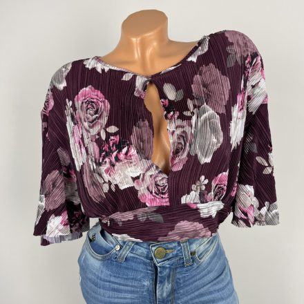 New Look hátul nyitott felső