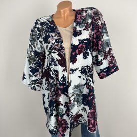 Zanzea virágos kimonó