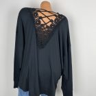 Shein oversize felső horgolt berakással