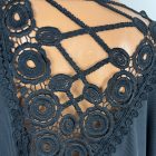 Shein oversize felső horgolt berakással