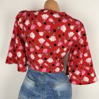 TopShop virágos boleró