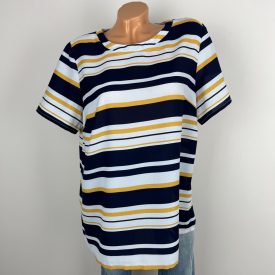 Label Be csíkos felső