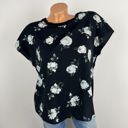 New Look kétféle anyagú felső