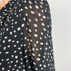 Shein pöttyös maxi ruha