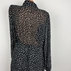 Shein pöttyös maxi ruha