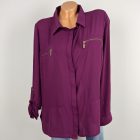 Select felgombolható ujjú felső