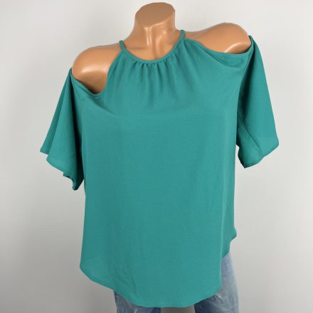 Papaya nyitott vállú felső