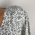 Lavand apró mintás felső