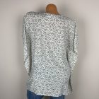 Lavand apró mintás felső