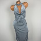 Blue Vanilla ejtett nyakú ruha