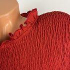 Select magasított nyakú felső