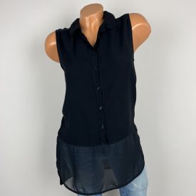 H&M kétféle anyagú felső