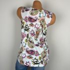 Papaya mintás felső